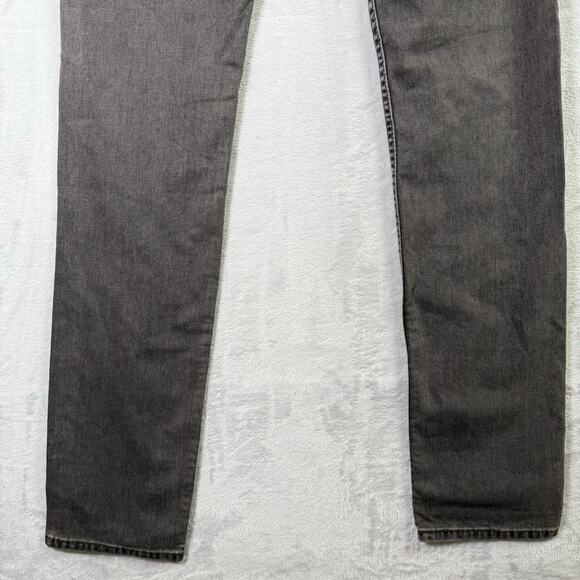 Levi's 511 Jeans 32 x 36 Grey NWT Slim Fit 2 Way. Stretch CLassic Dark Wash - Picture 12 of 16
